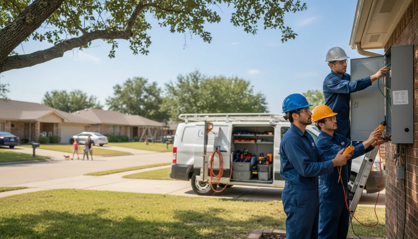 Certified electrician providing emergency electrical services in Convent, LA